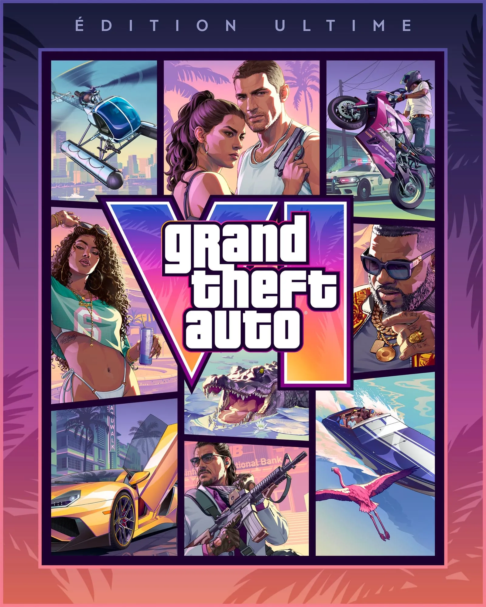 Jaquette de GTA 6, édition Ultimate